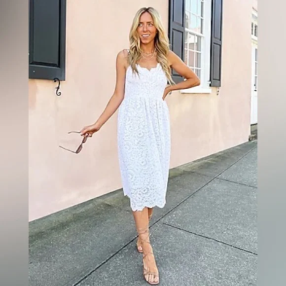 White Lace Dress